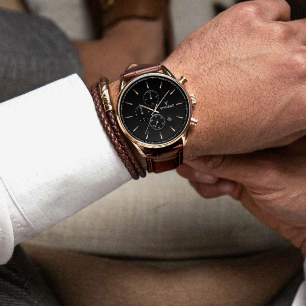 Vincero Watch THE CHRONO S rose gold
